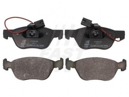 Гальмівні колодки (набір) FAST FT29105