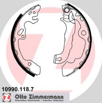 Гальмівні колодки (набір) ZIMMERMANN 109901187