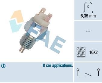 Вимикач фар заднього ходу FAE 40350