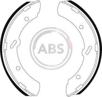 Гальмівні колодки (набір) A.B.S. 9009