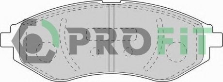 Колодки гальмівні дискові PROFIT 50001699