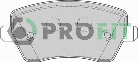 Колодки гальмівні дискові PROFIT 50001617