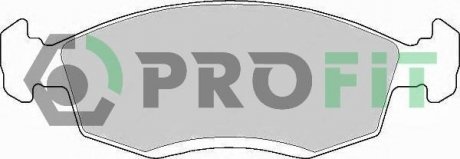 Колодки гальмівні дискові PROFIT 50000579 (фото 1)