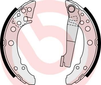 Гальмівні колодки (набір) BREMBO S85535