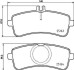 Гальмівні колодки (набір) BREMBO P50132 (фото 1)