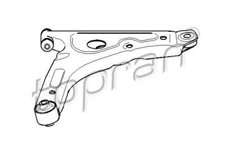 Важіль підвіски передній TOPRAN / HANS PRIES 302017