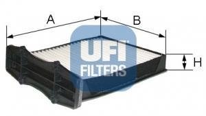 Фільтр повітря (салону) UFI 5310500 (фото 1)
