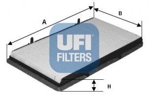 Фільтр повітря (салону) UFI 5313100 (фото 1)
