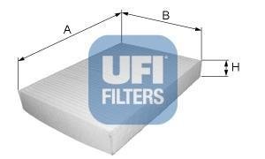 Фільтр повітря (салону) UFI 5306300