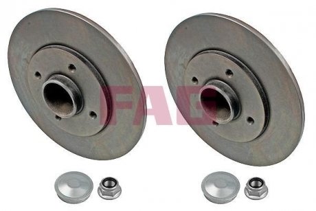 Brake disk with bearing FAG 713531090