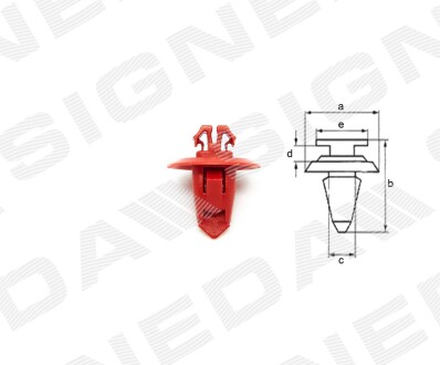 ПЛАСТМАССОВЫЕ ДЕРЖАТЕЛИ Signeda T66310