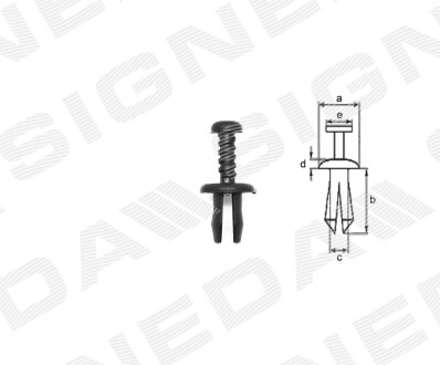 ПЛАСТМАССОВЫЕ ДЕРЖАТЕЛИ Signeda T40110