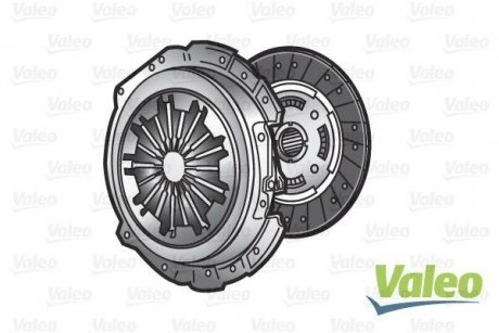 Clutch kit with bearing Valeo 832098