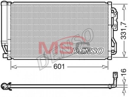 Skraplacz klimatyzacji DENSO DCN05035 (фото 1)
