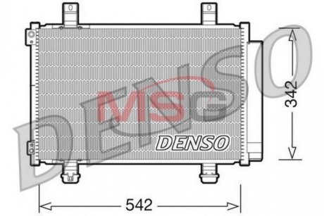Радіатор кондиціонера DENSO DCN47005