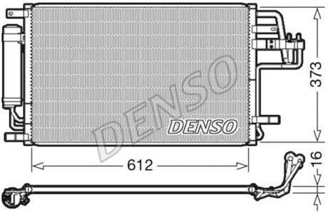 Конденсатор DENSO DCN41007 (фото 1)