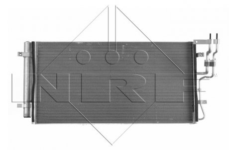 Радіатор кондиціонера NRF 350009