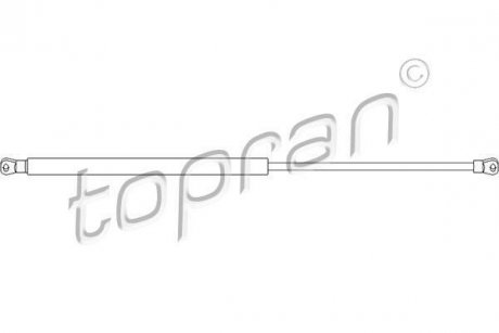 Газова пружина капоту TOPRAN / HANS PRIES 112057