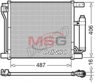 Радіатор кондиціонера DENSO DCN46021