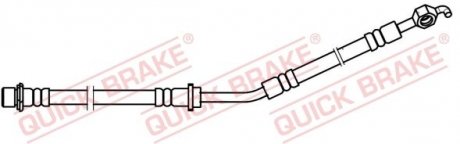 PRZEWOD HAMULC ELAST QUICK BRAKE 50750 (фото 1)