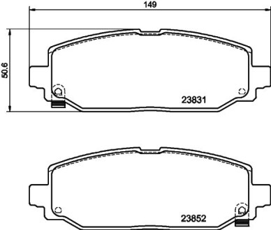 Klocki ham. tyі JEEP HELLA 8DB355040021