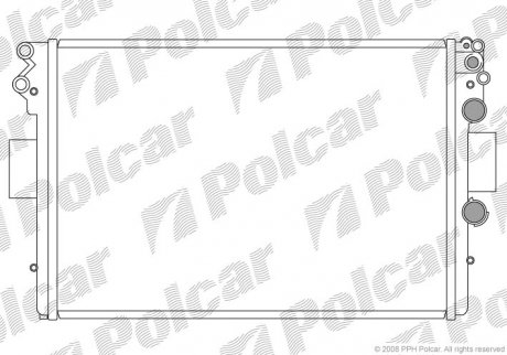 Радіатор охолодження Polcar 3052082 (фото 1)