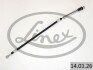 Трос ручного гальма LINEX 140126 (фото 1)