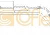Трос ручного гальма COFLE 108074 (фото 1)