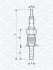 Свічка розжарювання MAGNETI MARELLI 062900083304 (фото 1)