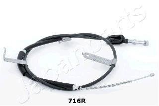 Трос ручного гальма JAPANPARTS BC716R