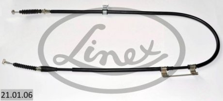 Трос ручного гальма LINEX 210106 (фото 1)