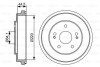 Гальмівний барабан BOSCH 0986477147 (фото 1)