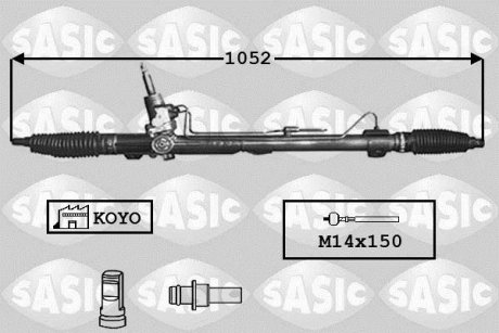 Кермовий механізм SASIC 7170028