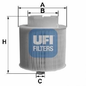 Фільтр повітряний UFI 2759800