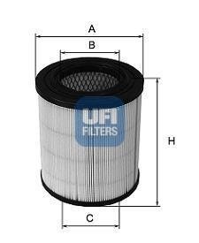 Фільтр повітряний UFI 2727100