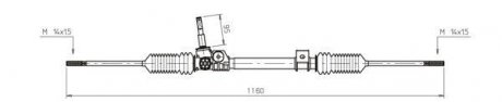 Кермовий механізм GENERAL RICAMBI RE4048 (фото 1)