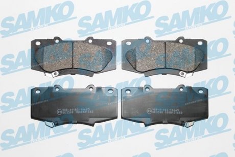 Колодки гальмівні SAMKO 5SP1682 (фото 1)