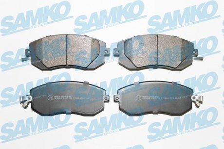 Колодки гальмівні SAMKO 5SP1729 (фото 1)