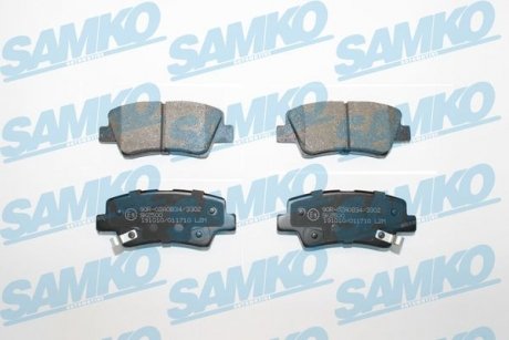 Колодки гальмівні SAMKO 5SP1710 (фото 1)