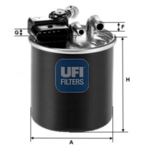 Топливный фильтр UFI 2415100 (фото 1)