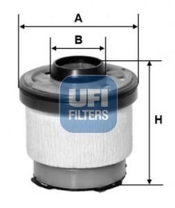 Топливный фильтр UFI 2610200