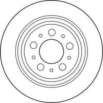 Гальмівний диск Jurid 562174JC (фото 1)