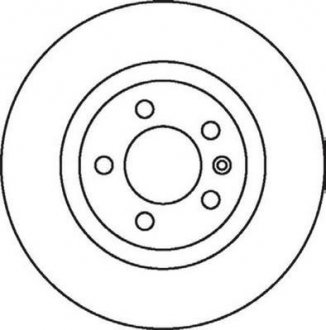 Гальмівний диск Jurid 562081JC (фото 1)