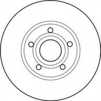 Гальмівний диск Jurid 561547JC (фото 1)