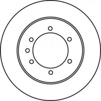 Гальмівний диск Jurid 562223JC (фото 1)