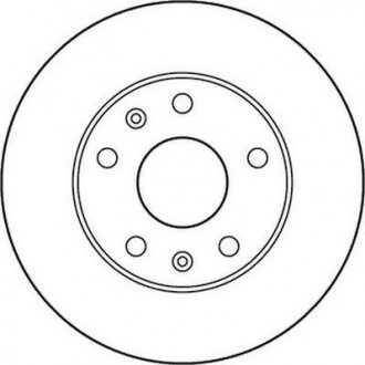 Гальмівний диск Jurid 562153JC (фото 1)
