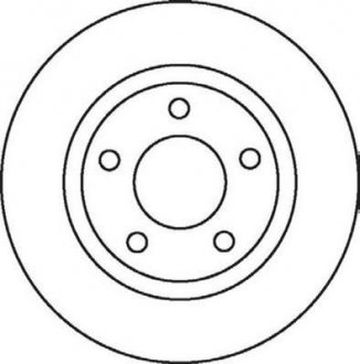 Гальмівний диск Jurid 562060JC (фото 1)