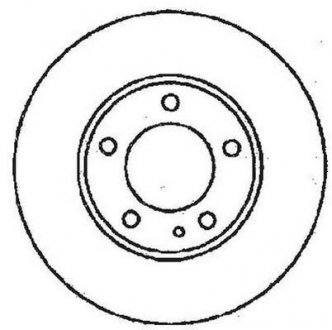 Гальмівний диск Jurid 561552JC (фото 1)