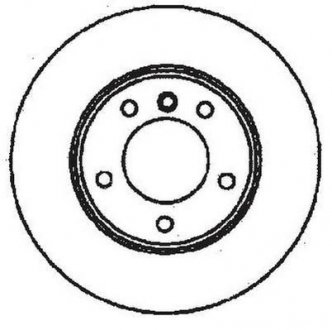 Гальмівний диск Jurid 561551JC (фото 1)