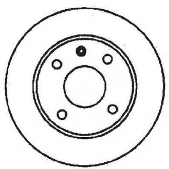 Гальмівний диск Jurid 561448JC (фото 1)